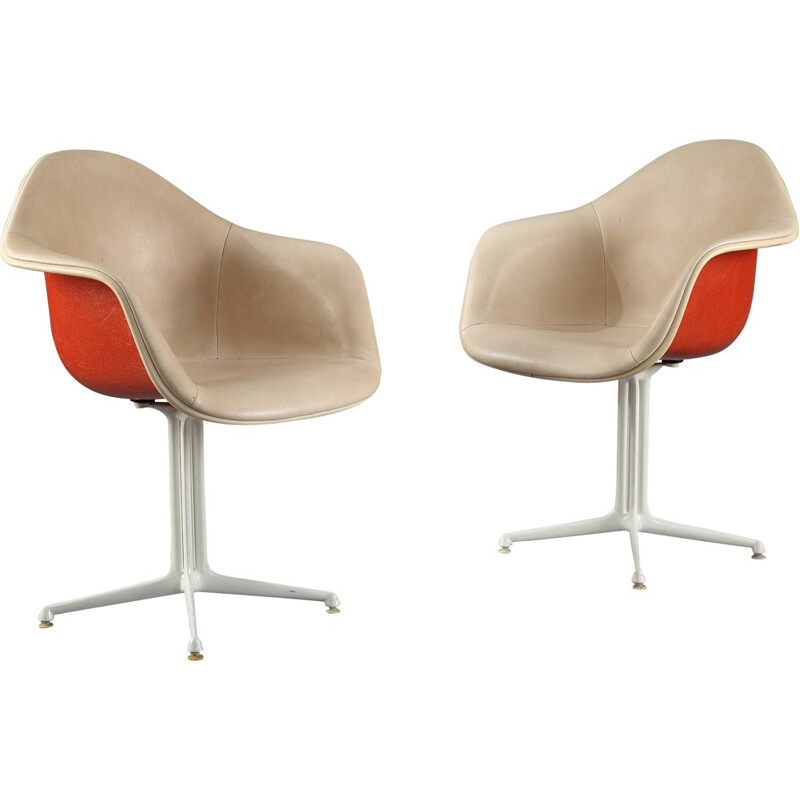 Pair of Herman Miller "La Fonda" chairs, Charles & Ray EAMES - 1960s