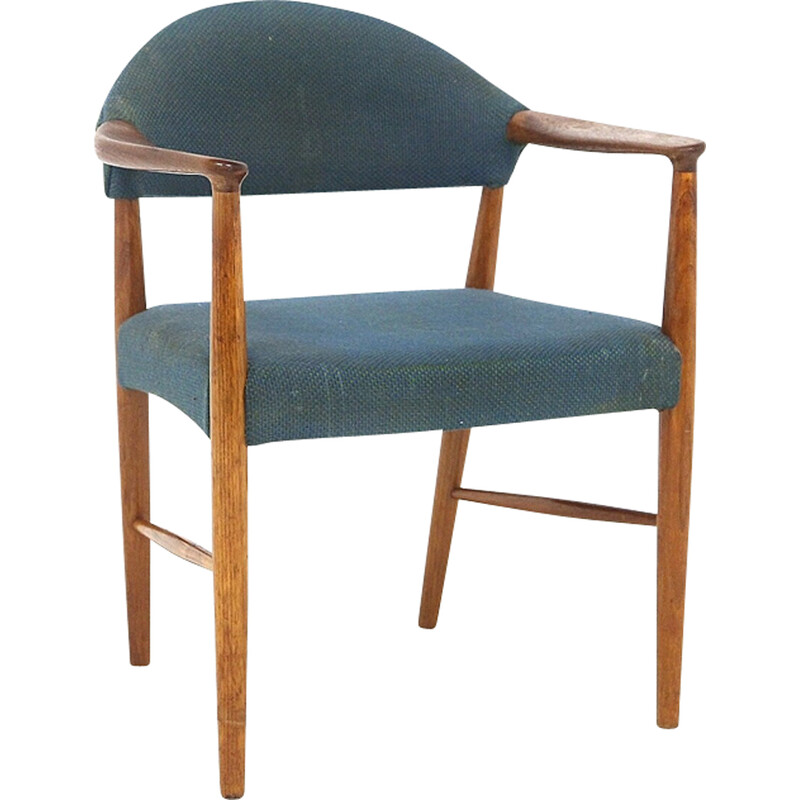 Vintage fauteuil "Model 223" van Kurt Olsen voor Slagelse Möbelvaerk, Denemarken 1950