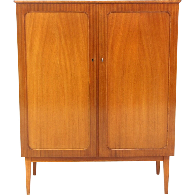 Vintage mahogany cabinet, Sweden 1950