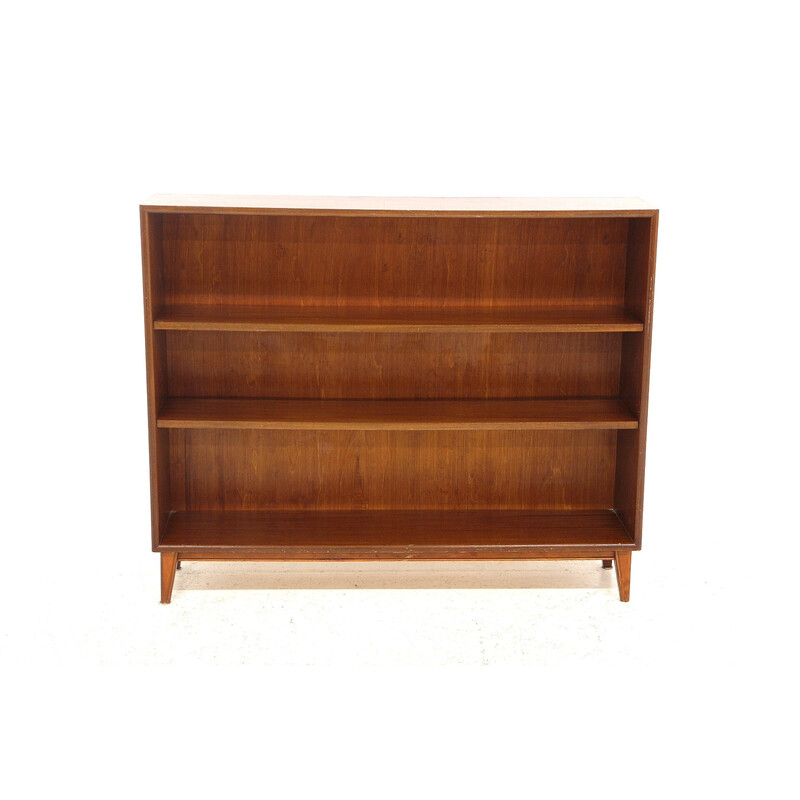 Vintage mahogany console, Sweden 1960