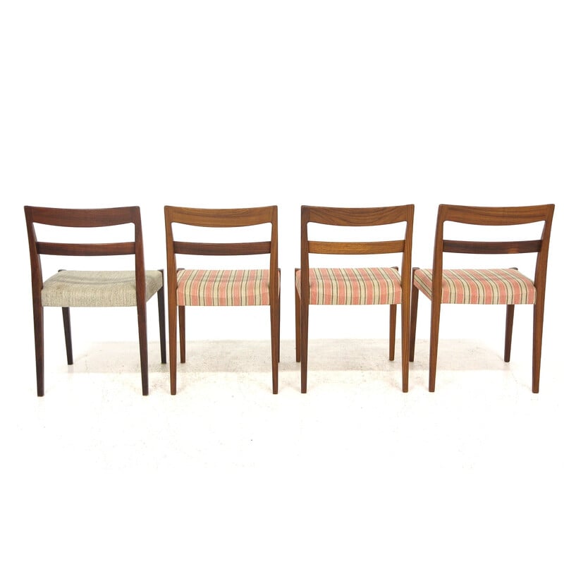 Set of 7 vintage rosewood chairs "Garmi" by Nils Jonsson for Troeds, Sweden 1960