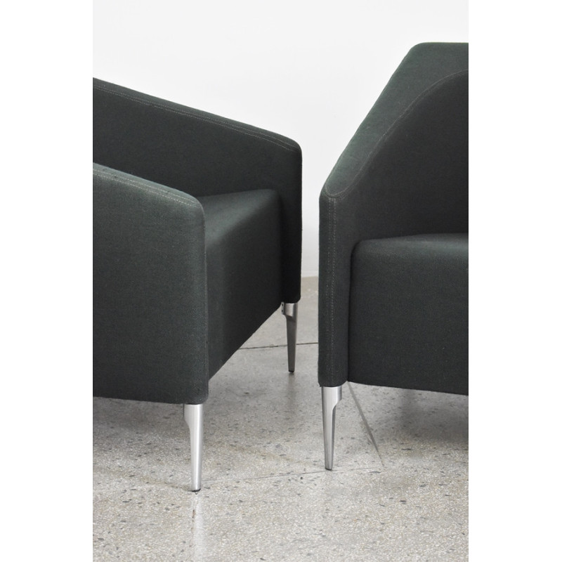 Pair of vintage armchairs model Seven by Michiel van der Kley for Artifort, Netherlands 2000s