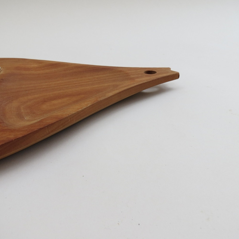 Mid century teak tray with tile insert by Allan Wallwork, 1970