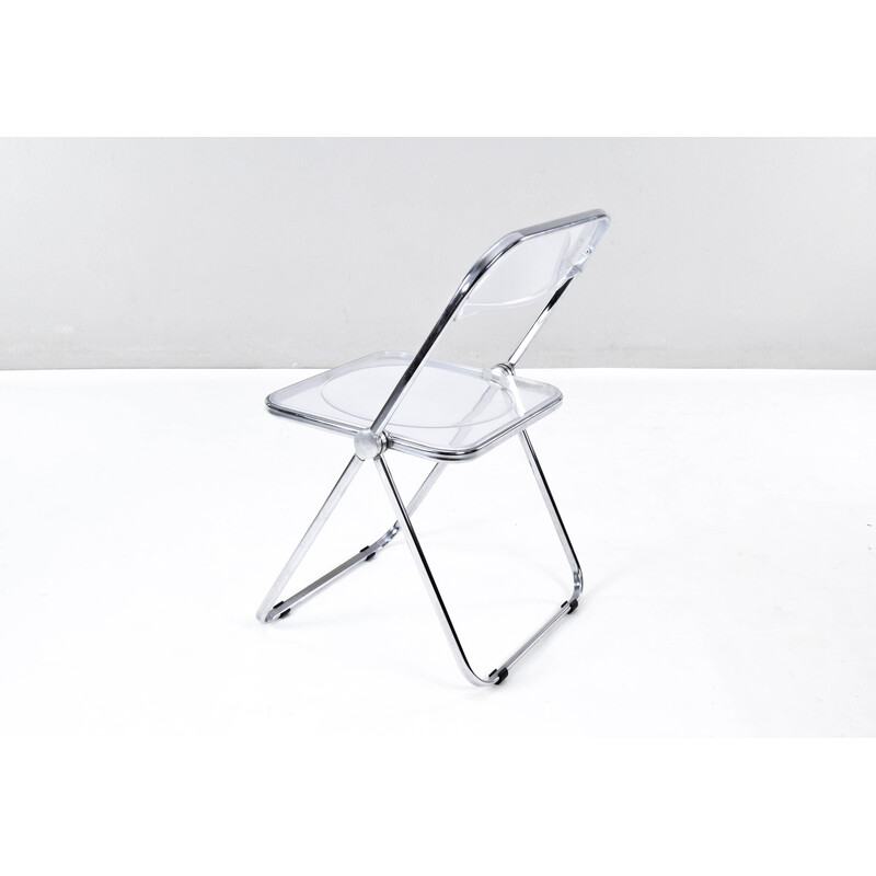 Mid-century Plia folding chair by Gianmarco Piretti for Castelli, Italy 1960s