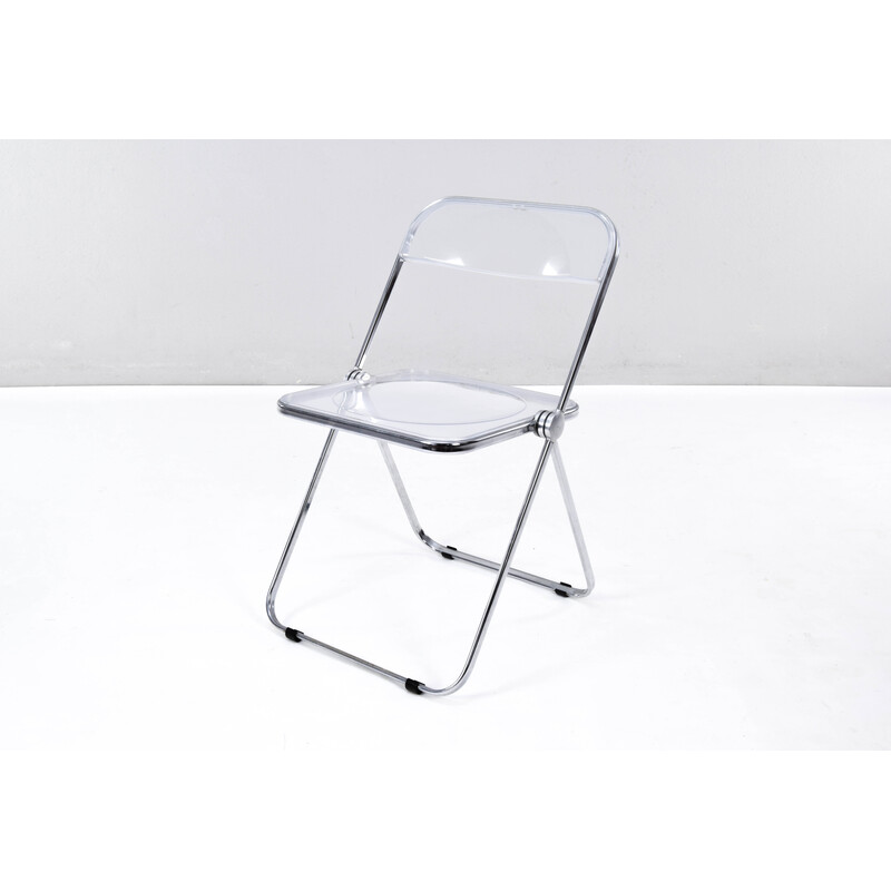 Mid-century Plia folding chair by Gianmarco Piretti for Castelli, Italy 1960s