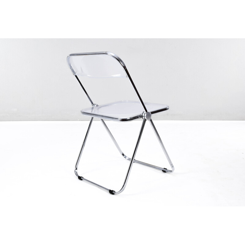 Mid-century Plia folding chair by Gianmarco Piretti for Castelli, Italy 1960s