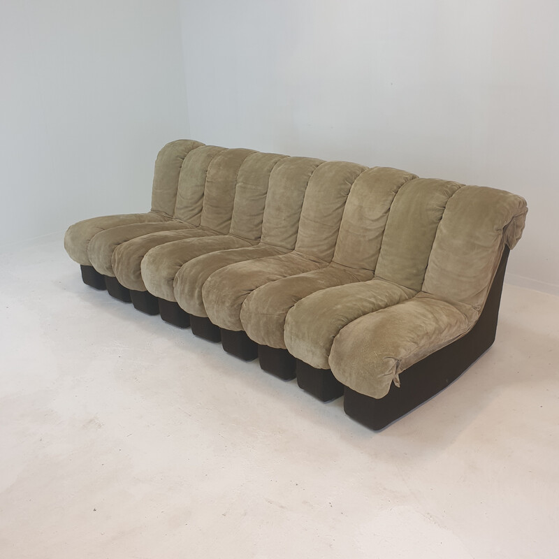 Vintage Ds-600 "Non Stop" modular sofa by De Sede, 1980s
