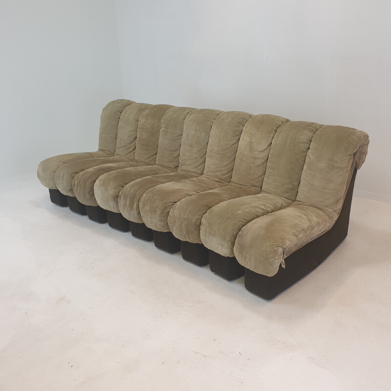 Vintage Ds-600 "Non Stop" modular sofa by De Sede, 1980s