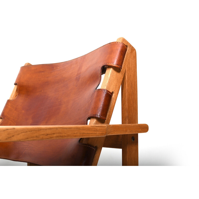 Vintage Hunting armchair model 168 by Kurt Østervig for Kp Møbler, Denmark 1960s