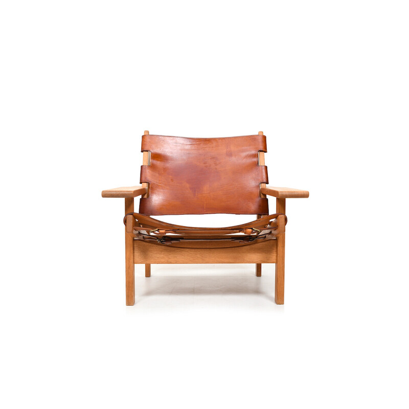 Fauteuil de chasse vintage modèle 168 par Kurt Østervig pour Kp Møbler, Danemark 1960