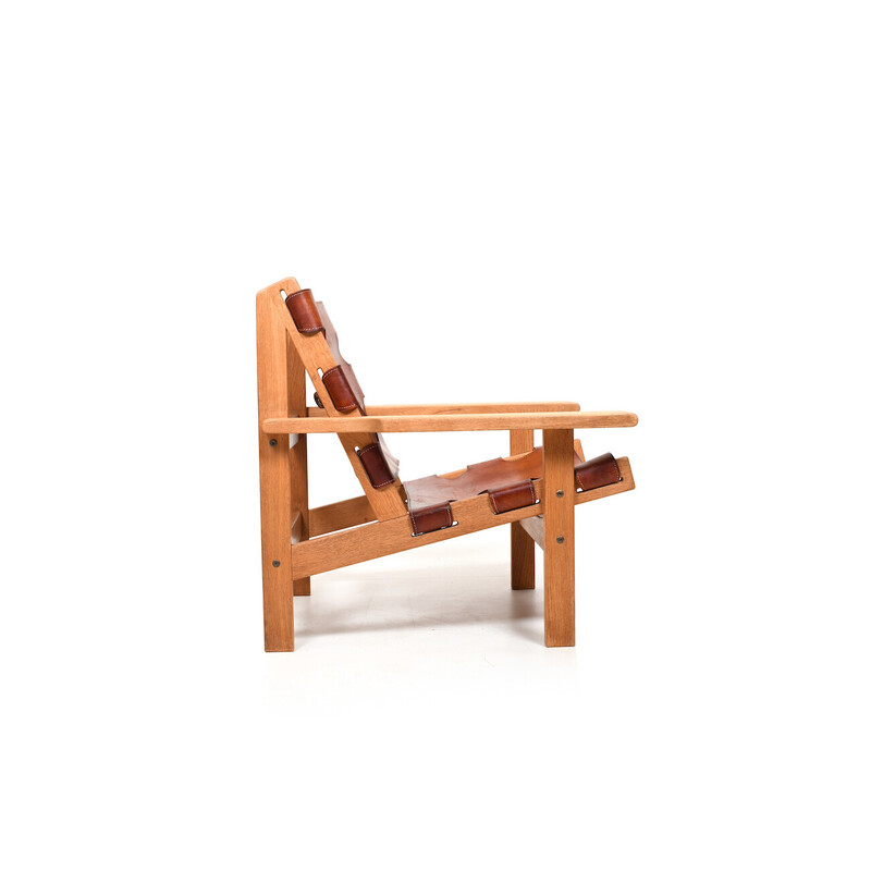 Vintage Hunting armchair model 168 by Kurt Østervig for Kp Møbler, Denmark 1960s