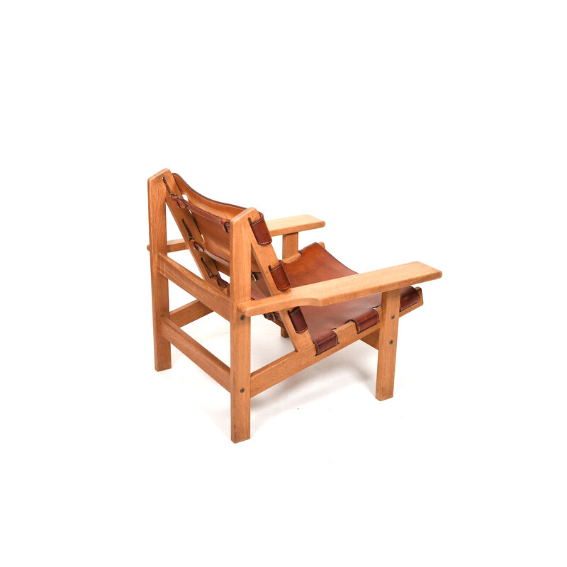 Vintage Hunting armchair model 168 by Kurt Østervig for Kp Møbler, Denmark 1960s