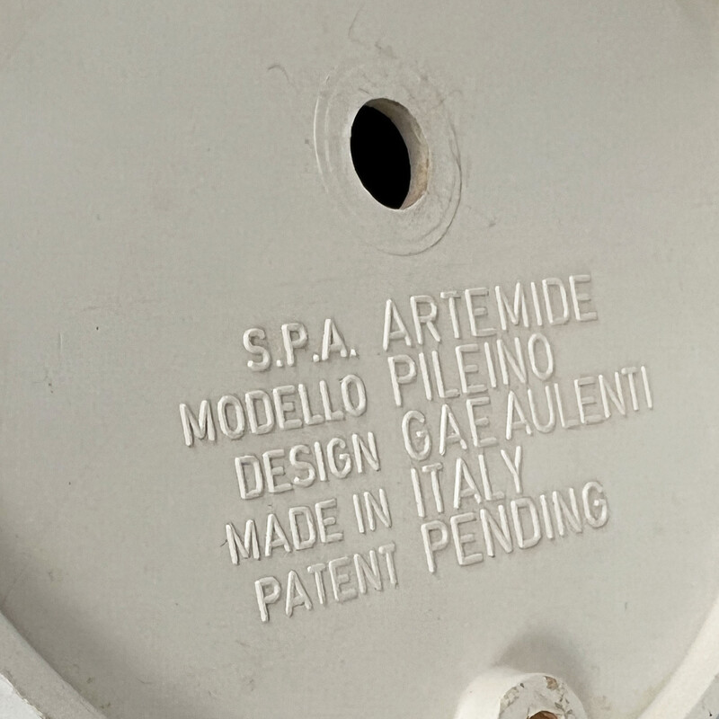 Lampe de table vintage Pileino par Gae Aulenti pour Artemide, 1970