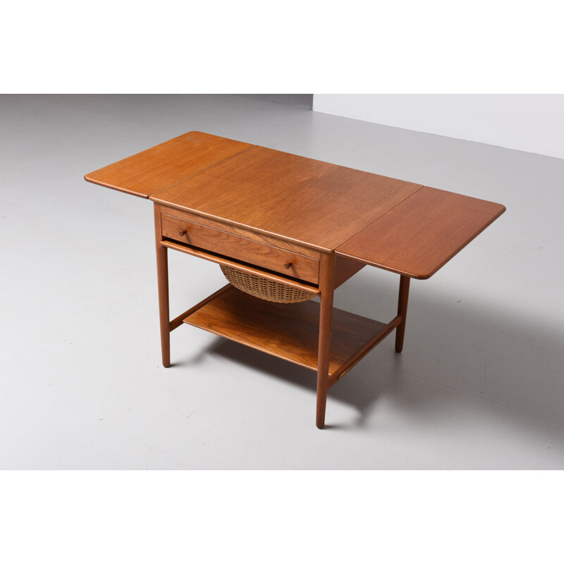 "AT33" extendable sewing table, Hans J.WEGNER - 1950s