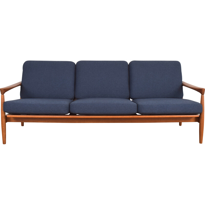 Mid-century oakwood sofa by Erik Wørts for Ikea, 1960s