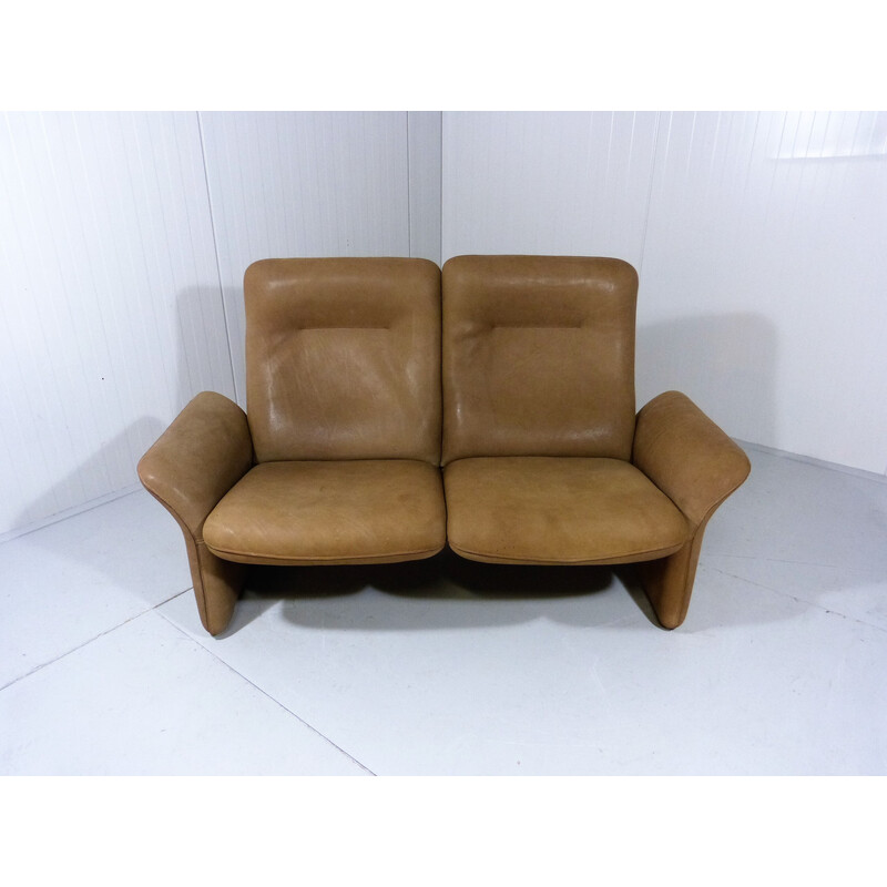 Vintage Ds 50 two seats sofa by De Sede, Switserland 1970s