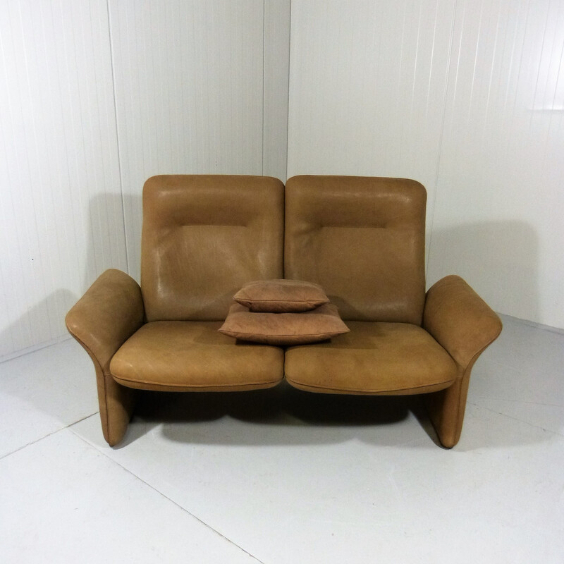 Vintage Ds 50 two seats sofa by De Sede, Switserland 1970s