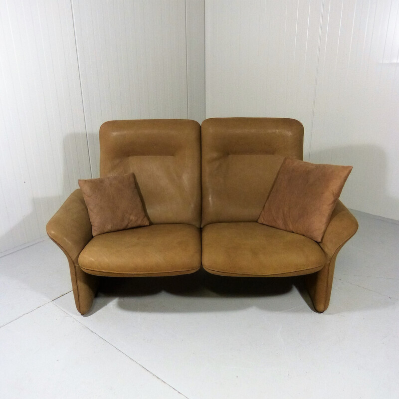 Vintage Ds 50 two seats sofa by De Sede, Switserland 1970s