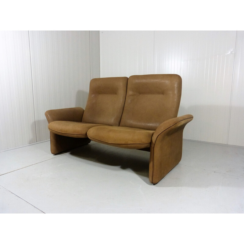 Vintage Ds 50 two seats sofa by De Sede, Switserland 1970s