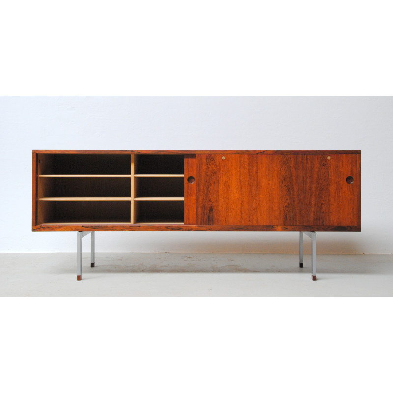 Vintage Danish rosewood sideboard model Ry-26 by Hans Wegner for Ry Mobler, 1960s