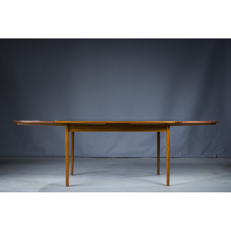 Table extensible vintage danoise en palissandre, 1960