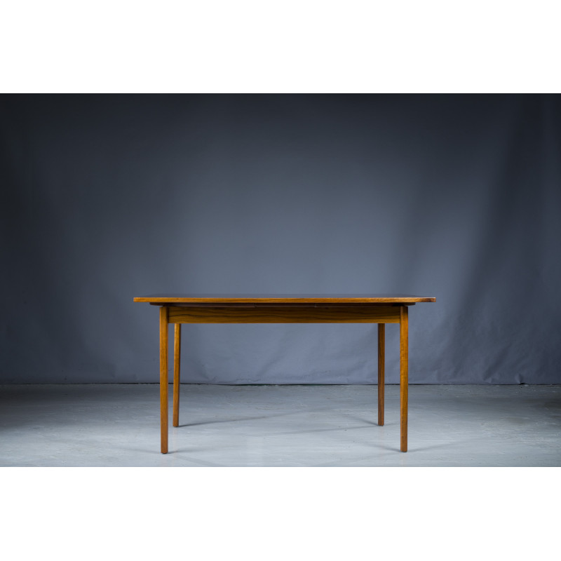 Vintage danish rosewood extendable table, 1960s