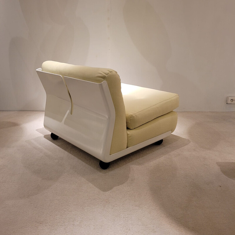 Ensemble de 4 fauteuils vintage "Amanta" par Mario Bellini pour C et B, Italie 1970