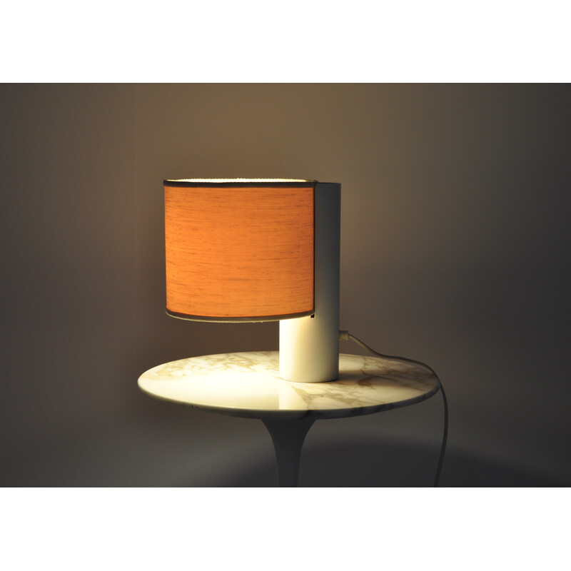 Vintage metal fluette table lamp by Giuliana Gramigna for