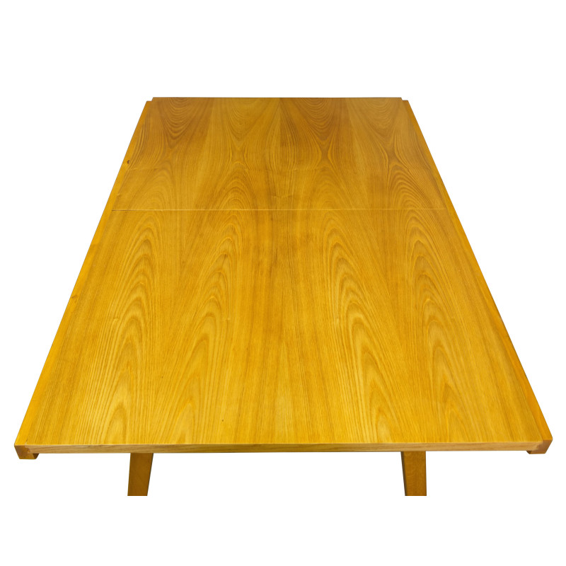 Mid century extendable ashwood dining table by Frantisek Jirak, 1960s