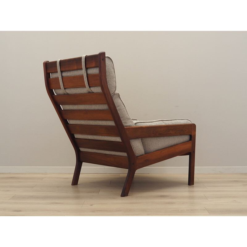 Fauteuil danois vintage en palissandre par Erik Ole Jørgensen pour Georg Jørgensen et Søn, 1960