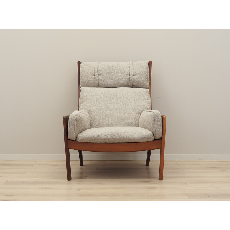 Vintage Deense rozenhouten fauteuil van Erik Ole Jørgensen voor Georg Jørgensen en Søn, 1960