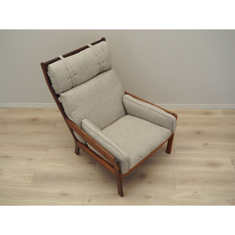 Vintage Deense rozenhouten fauteuil van Erik Ole Jørgensen voor Georg Jørgensen en Søn, 1960