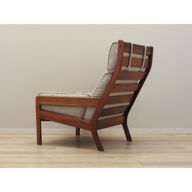 Vintage Deense rozenhouten fauteuil van Erik Ole Jørgensen voor Georg Jørgensen en Søn, 1960