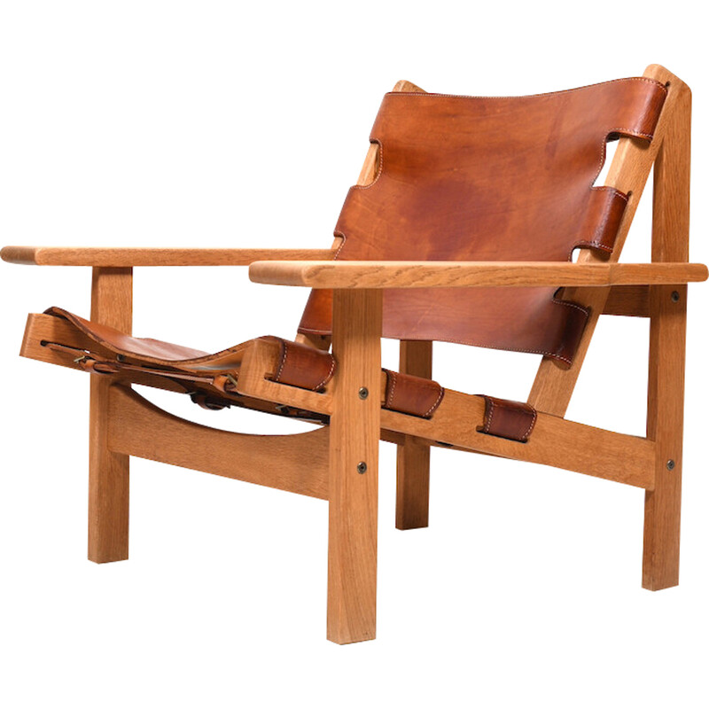 Vintage Hunting armchair model 168 by Kurt Østervig for Kp Møbler, Denmark 1960s