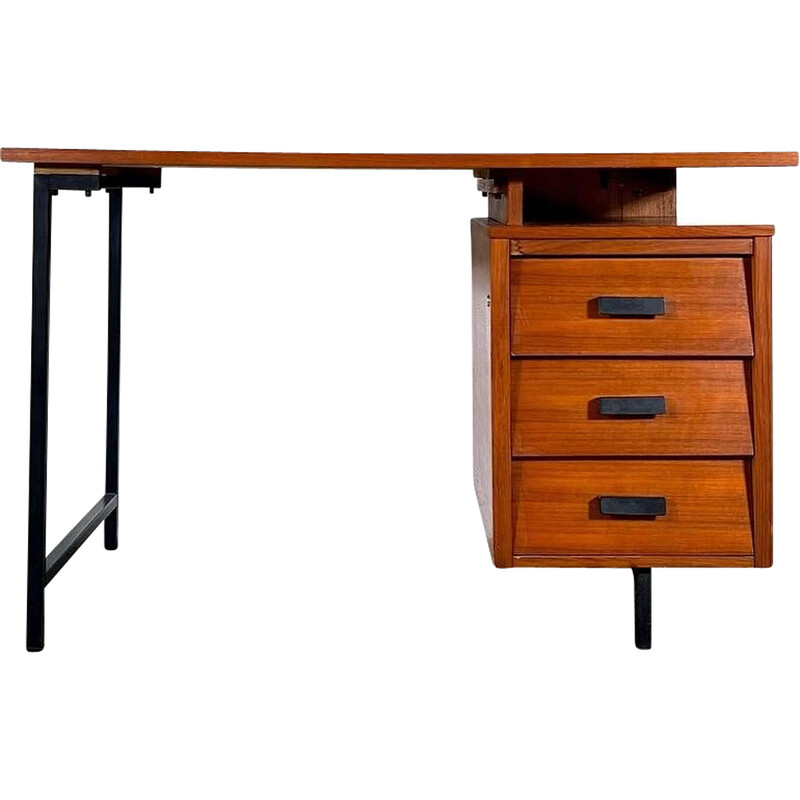 Vintage desk Cm 172 by Pierre Paulin for Thonet, 1950