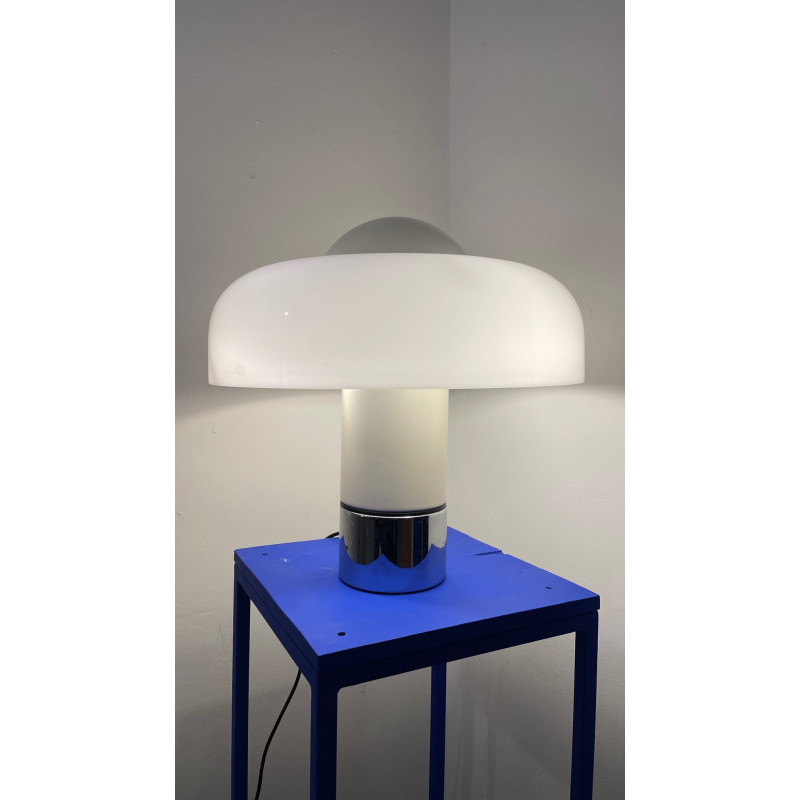 Lampe de bureau brumbury vintage par Luigi Massoni pour Guzzini, 1972