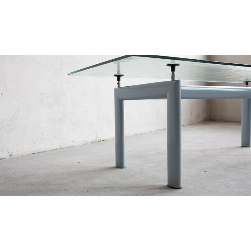 Vintage Lc6 table by Charlotte Perriand, Le Corbusier and Pierre Jeannere for Cassina, 1928
