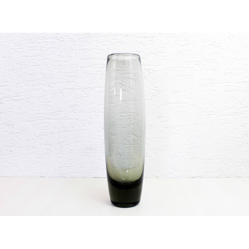 Vintage vaso de vidro dinamarquês por Per Lütken para Holmegaard, 1950