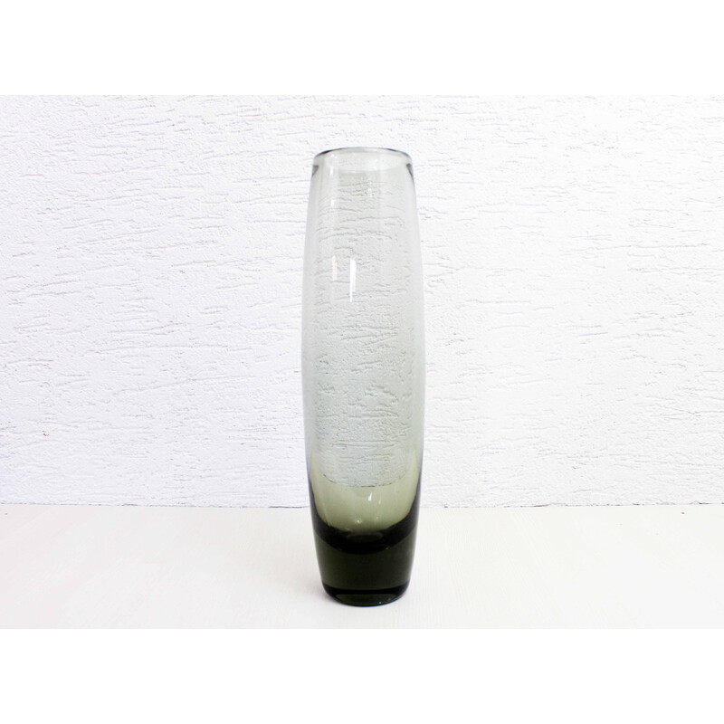 Vintage Danish glass vase by Per Lütken for Holmegaard, 1950