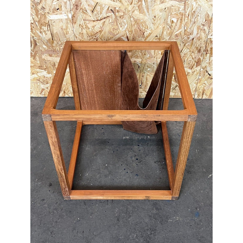 Vintage teak magazine rack by Kai Kristiansen, 1960-1970s