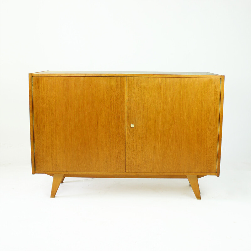 Enfilade vintage U 450 en bois de chêne par Jiri Jiroutek pour Interier Praha, Tchécoslovaquie 1960