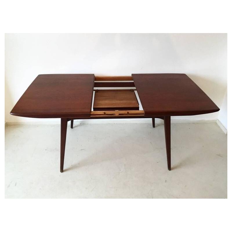 Webe extendable dining table, Louis VAN TEEFFELEN - 1960s