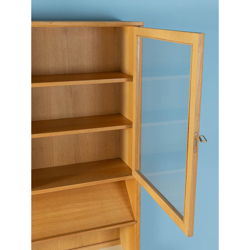 Vintage display cabinet in oakwood veneer, Denmark 1960s