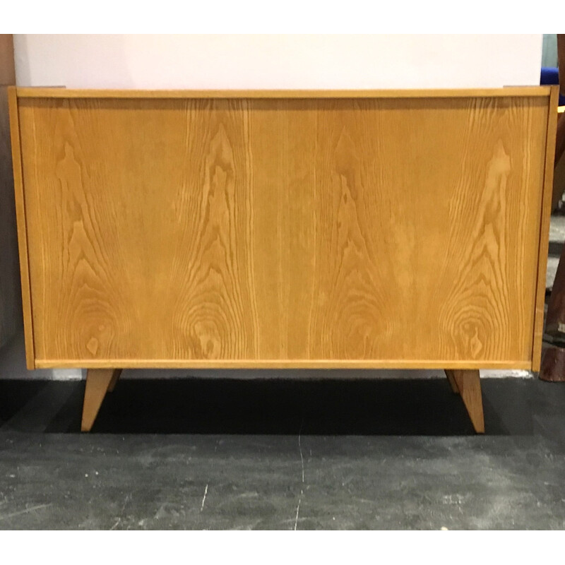 Mid century Interier Praha oak sideboard, Jiri JIROUTEK - 1960s