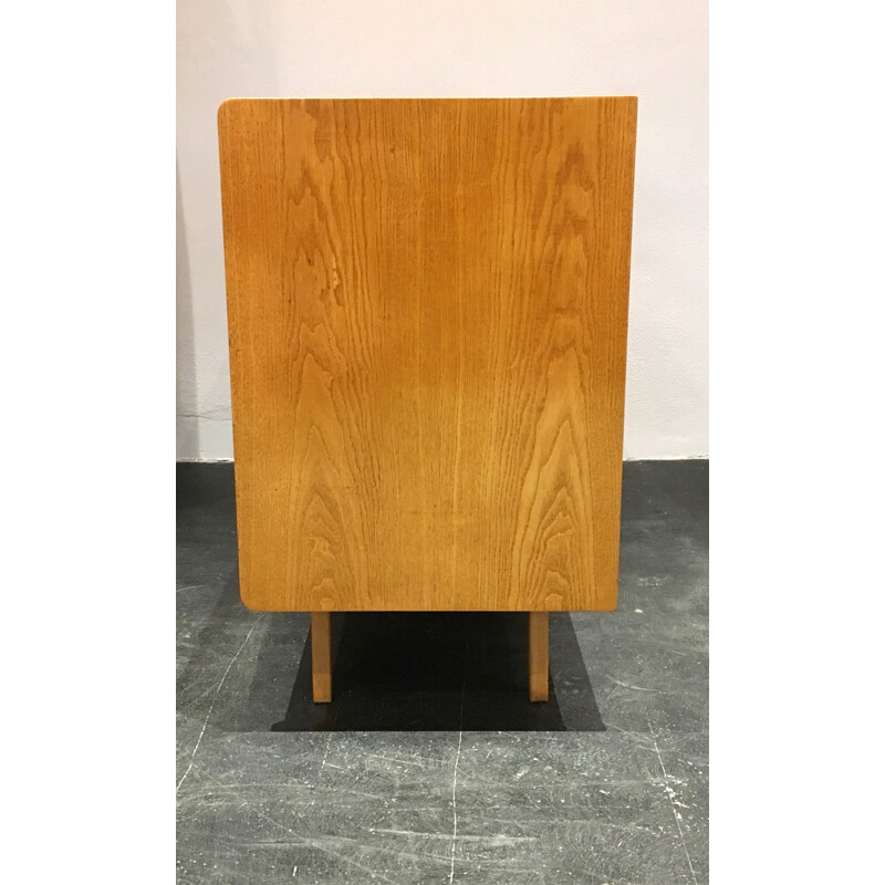 Mid century Interier Praha oak sideboard, Jiri JIROUTEK - 1960s