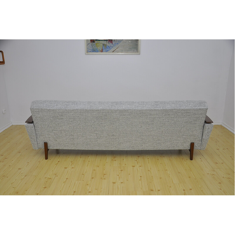 Mid-century Scandinavian four-seater sofa bed, 1960s