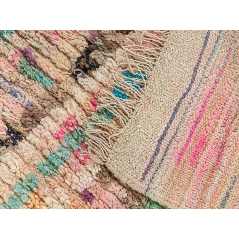 Tapete de lã berbere Vintage Runner, Marrocos