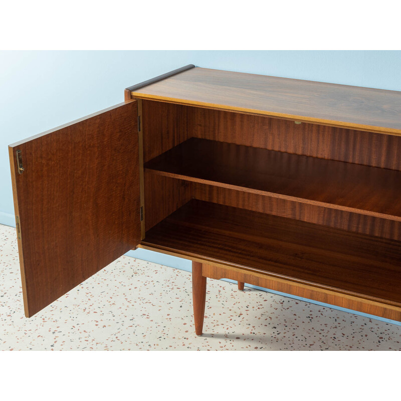 Vintage walnootfineer dressoir, Duitsland 1960