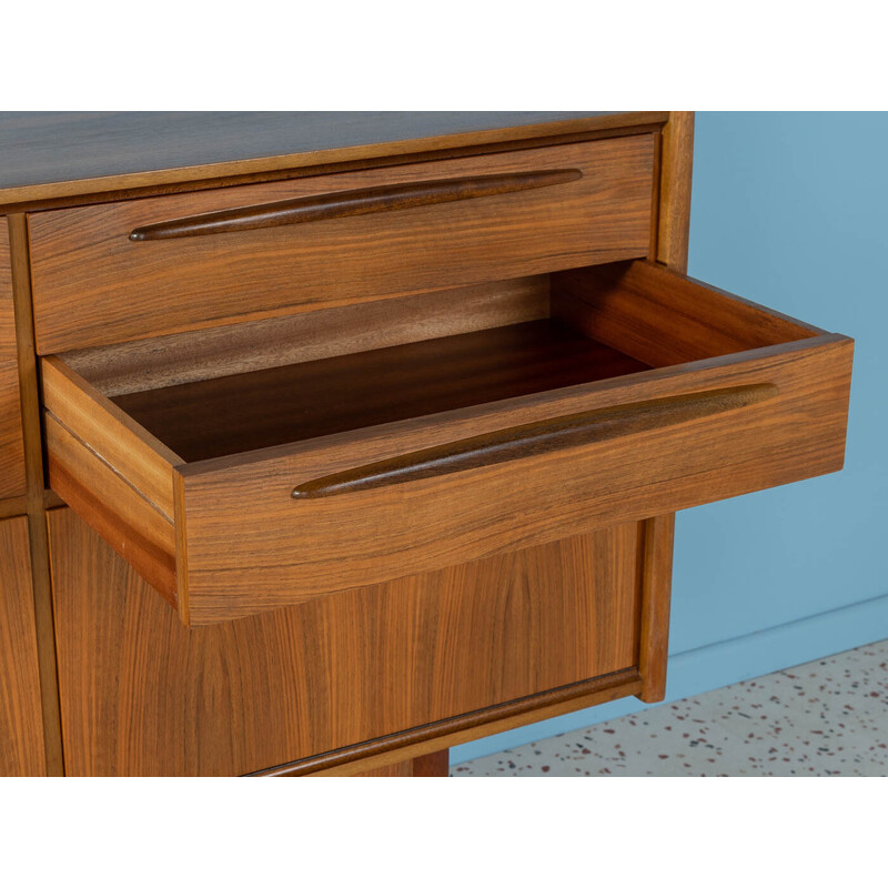 Vintage sideboard in walnut veneer, Germany 1960s