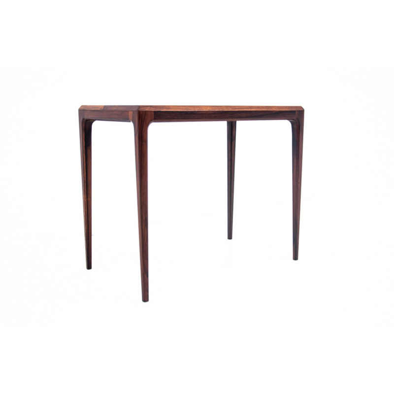 Vintage rosewood side table by Johannes Andersen for Silkeborg Mobler, Denmark 1970